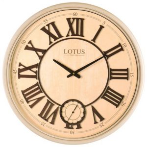 ساعت دیواری چوبی لوتوس مدل ATLANTA